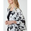 Kimono Top With Laced Sleeve Kimono Top With Laced Sleeve