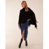Tassel High Neck Poncho Tassel High Neck Poncho