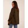 Suede Look Waterfall Jacket Suede Look Waterfall Jacket