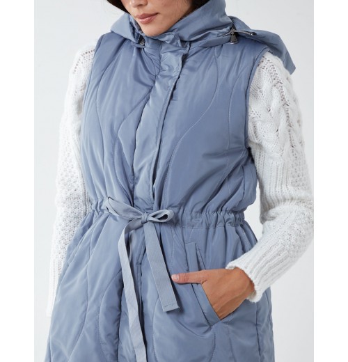 Quilted Belted Gilet Quilted Belted Gilet